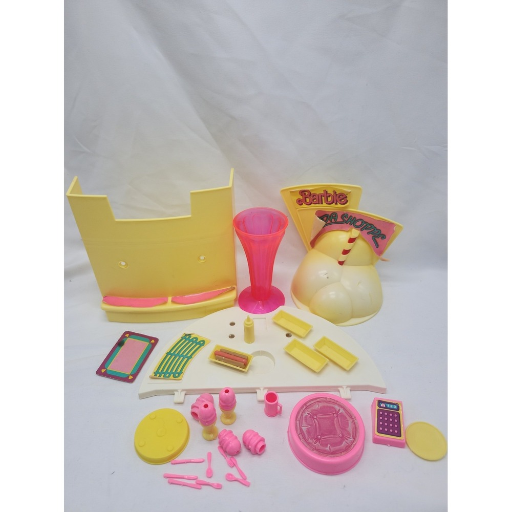 1980's Vintage Barbie Soda Shoppe Incomplete